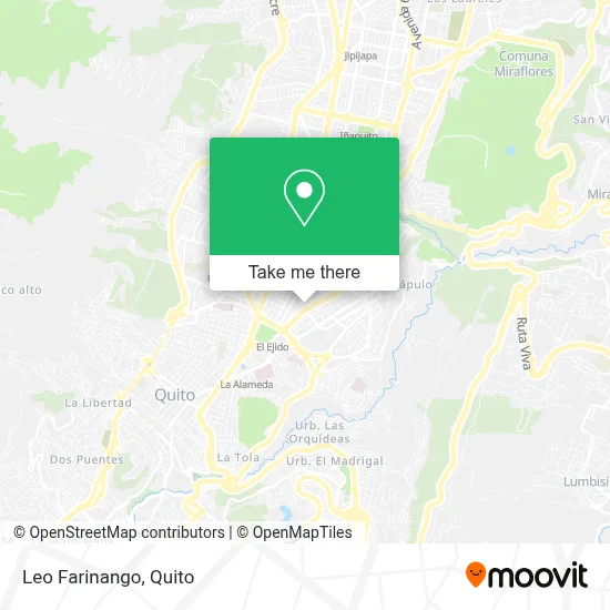 Leo Farinango map