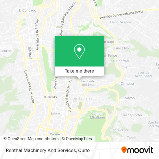 Renthal Machinery And Services map