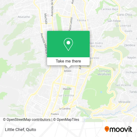 Little Chef map