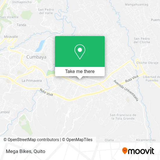 Mega Bikes map