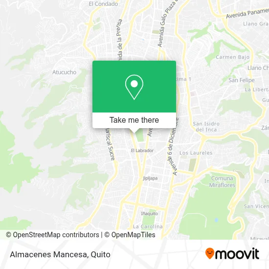Almacenes Mancesa map