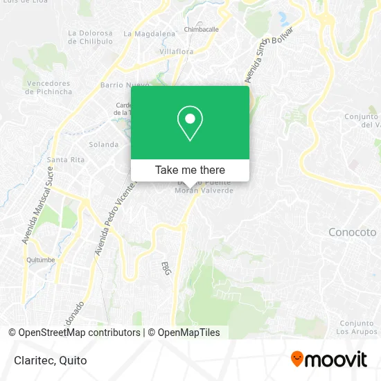 Claritec map