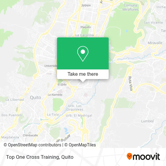 Top One Cross Training map