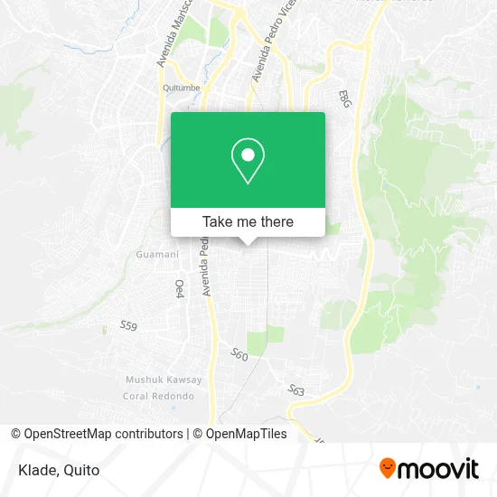 Klade map
