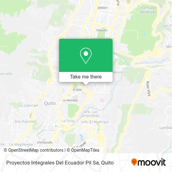 Proyectos Integrales Del Ecuador Pil Sa map