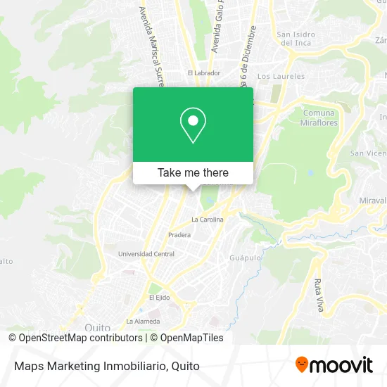 Maps Marketing Inmobiliario map