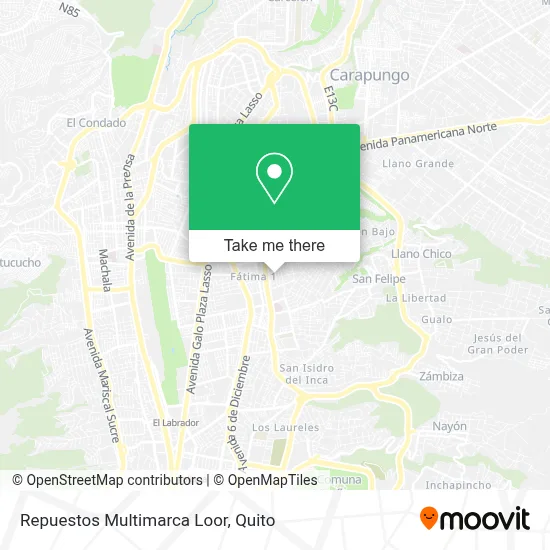 Repuestos Multimarca Loor map