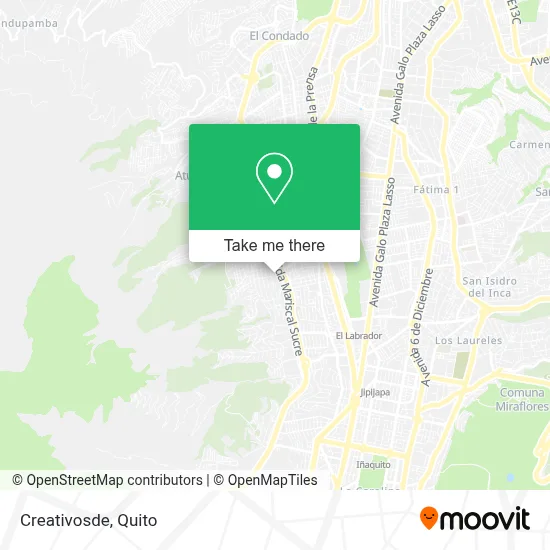 Creativosde map