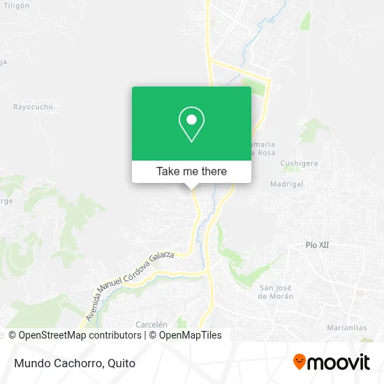 Mundo Cachorro map