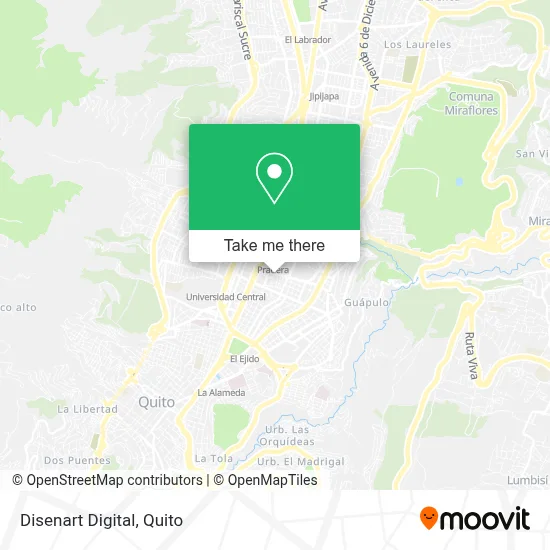 Disenart Digital map