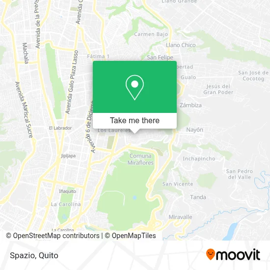 Spazio map