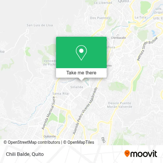 Chili Balde map