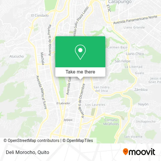 Deli Morocho map