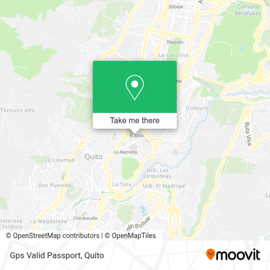 Gps Valid Passport map
