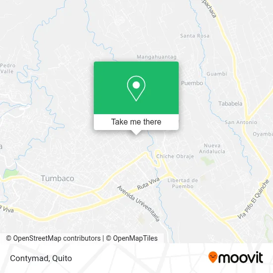 Contymad map