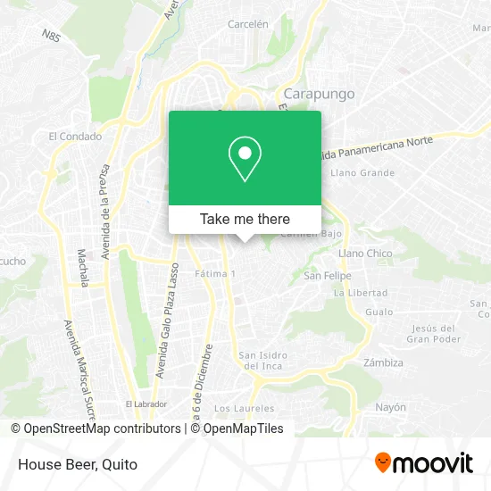House Beer map