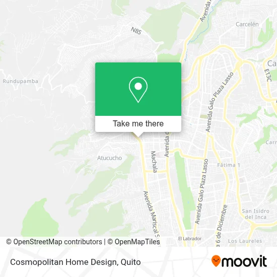 Cosmopolitan Home Design map
