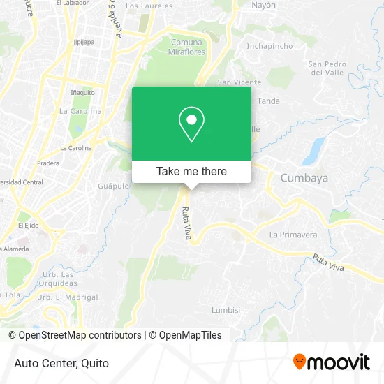Autocentro map