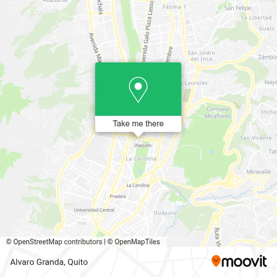 Alvaro Granda map