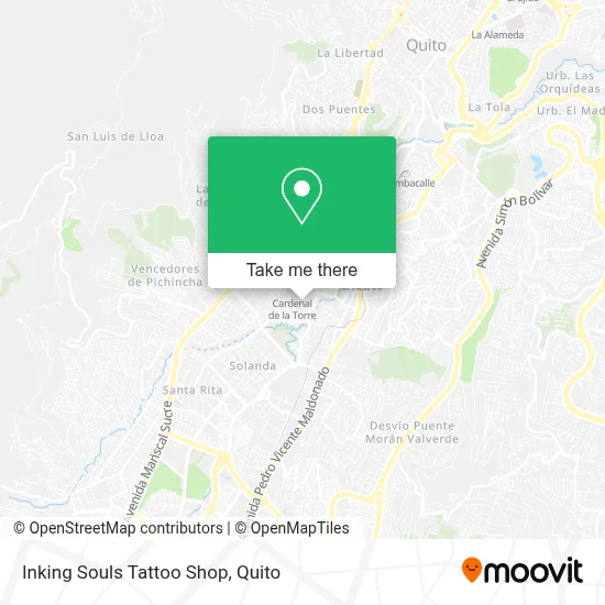 Inking Souls Tattoo Shop map
