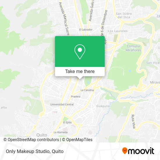 Only Makeup Studio map