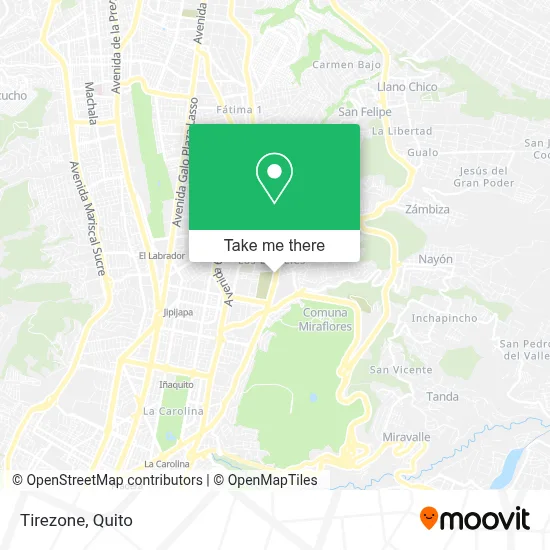 Tirezone map