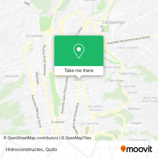 Hidroconstructec map