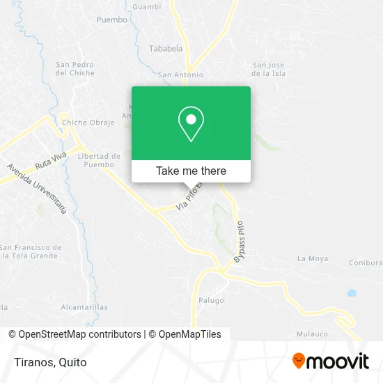 Tiranos map