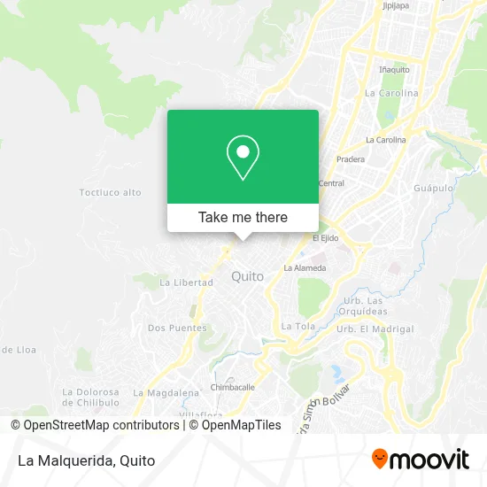 La Malquerida map
