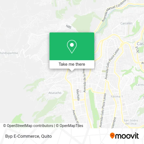 Byp E-Commerce map