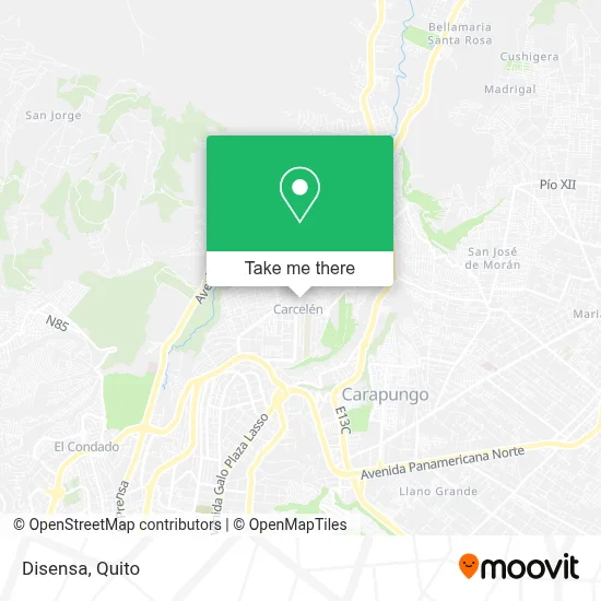 Disensa map