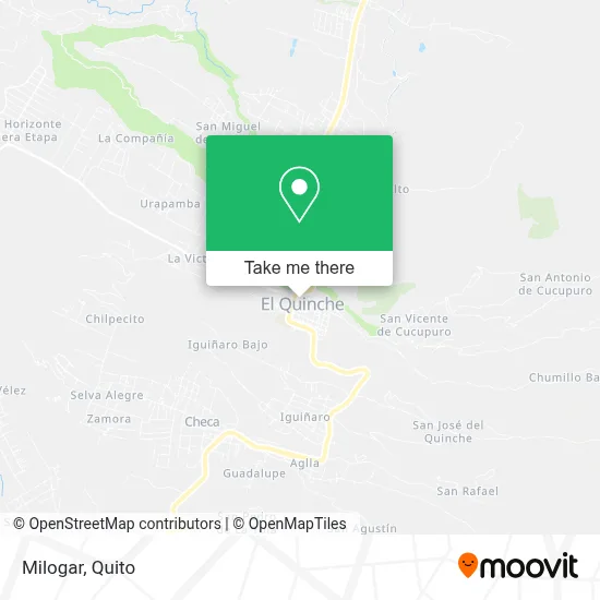 Milogar map