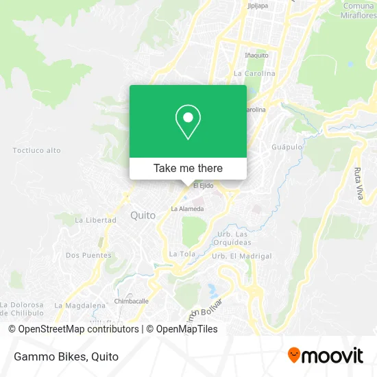 Gammo Bikes map