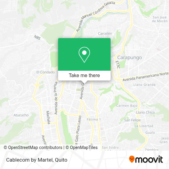 Cablecom by Martel map
