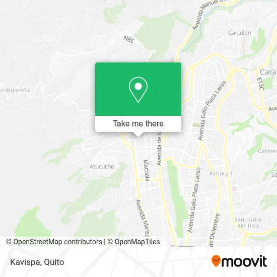 Kavispa map