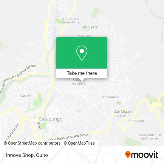 Innova Shop map