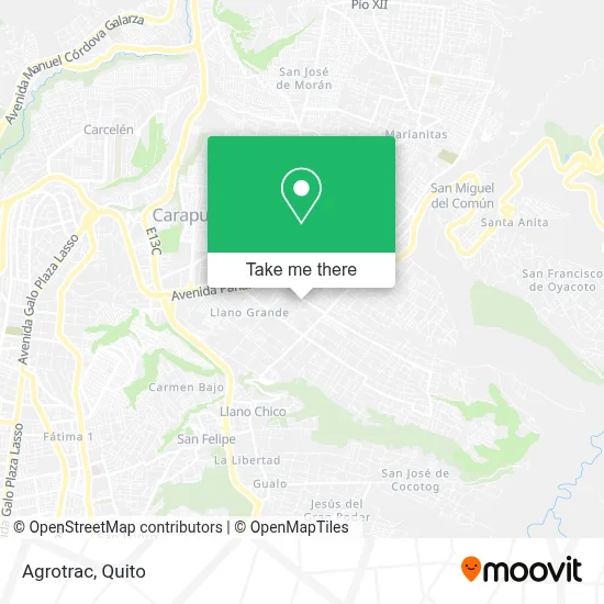 Agrotrac map