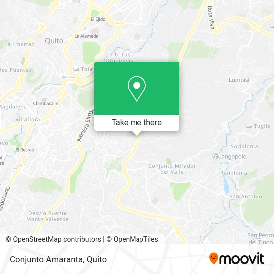 Conjunto Amaranta map