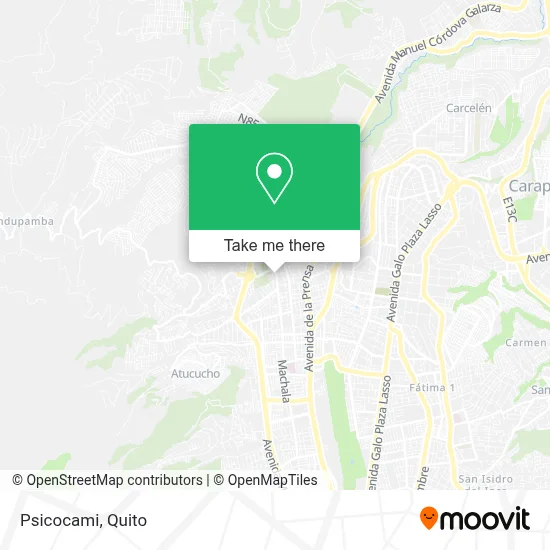 Psicocami map