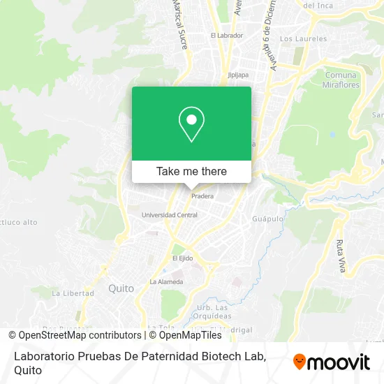 Laboratorio Pruebas De Paternidad Biotech Lab map