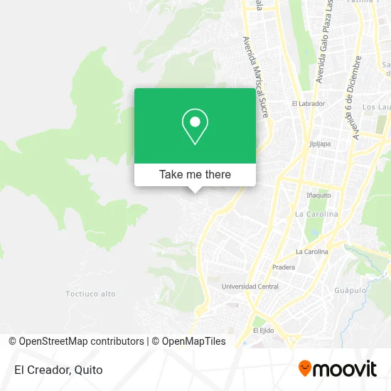 El Creador map