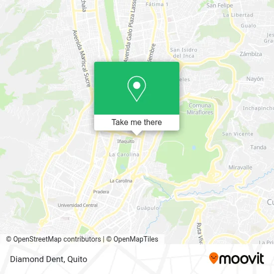 Diamond Dent map