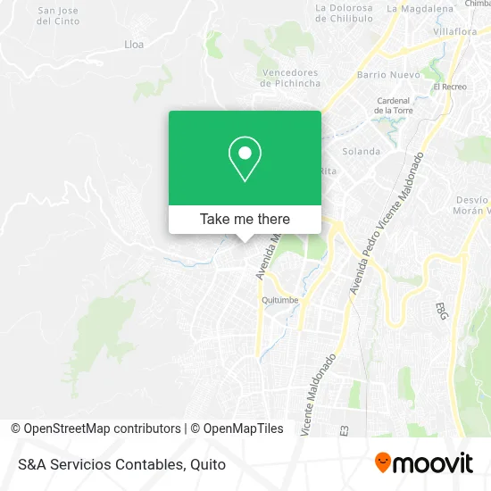 S&A Servicios Contables map