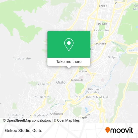 Gekoo Studio map