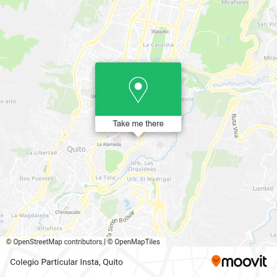 Colegio Particular Insta map