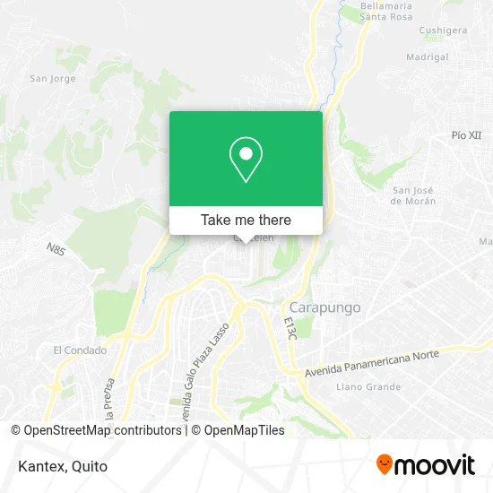 Kantex map