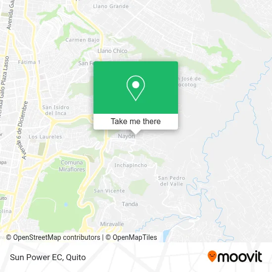 Sun Power EC map