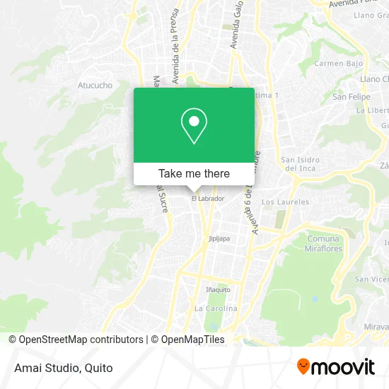 Amai Studio map