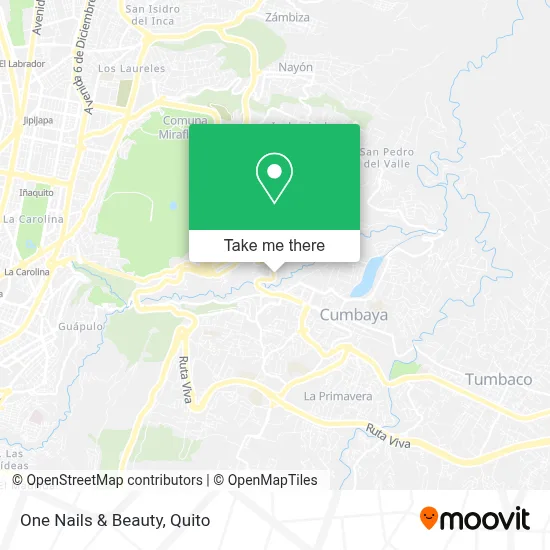 One Nails & Beauty map