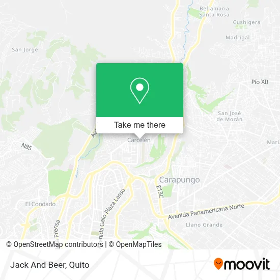 Jack And Beer map